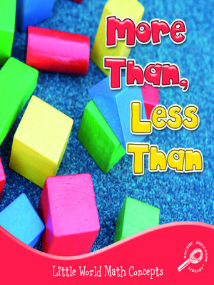 cover image of More Than, Less Than